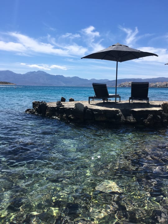 Ausblick Minos Beach Art Hotel
