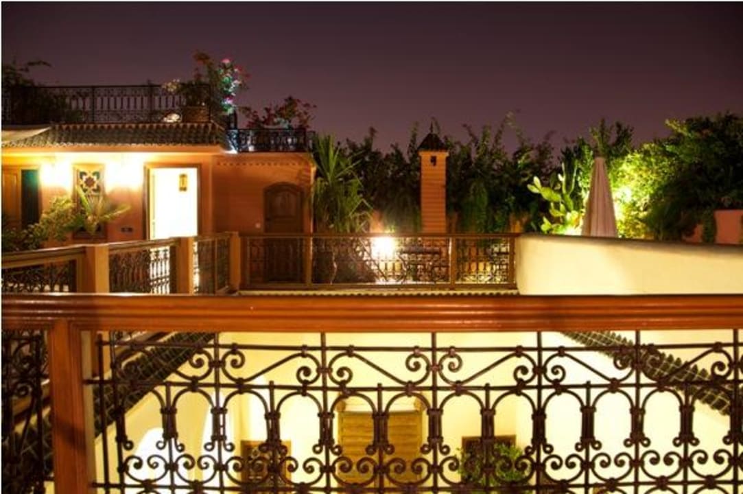 Terrasse Riad Les Trois Palmiers El Bacha