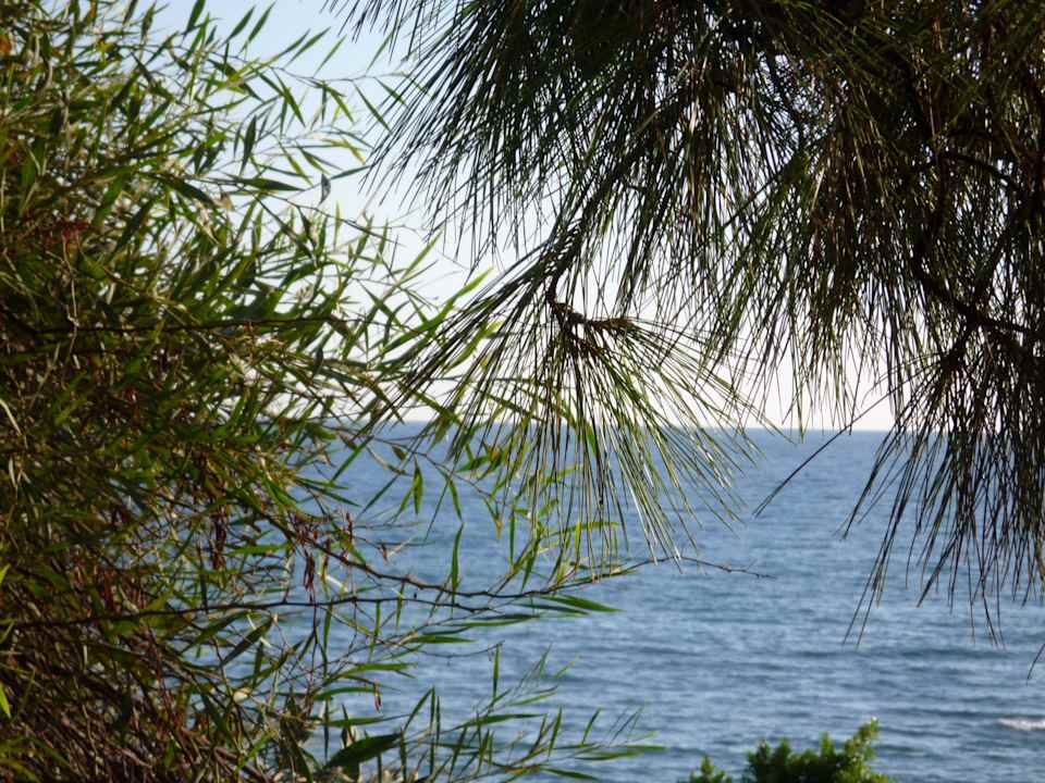 Der Ausblick vom Garten aus Melas Holiday Village