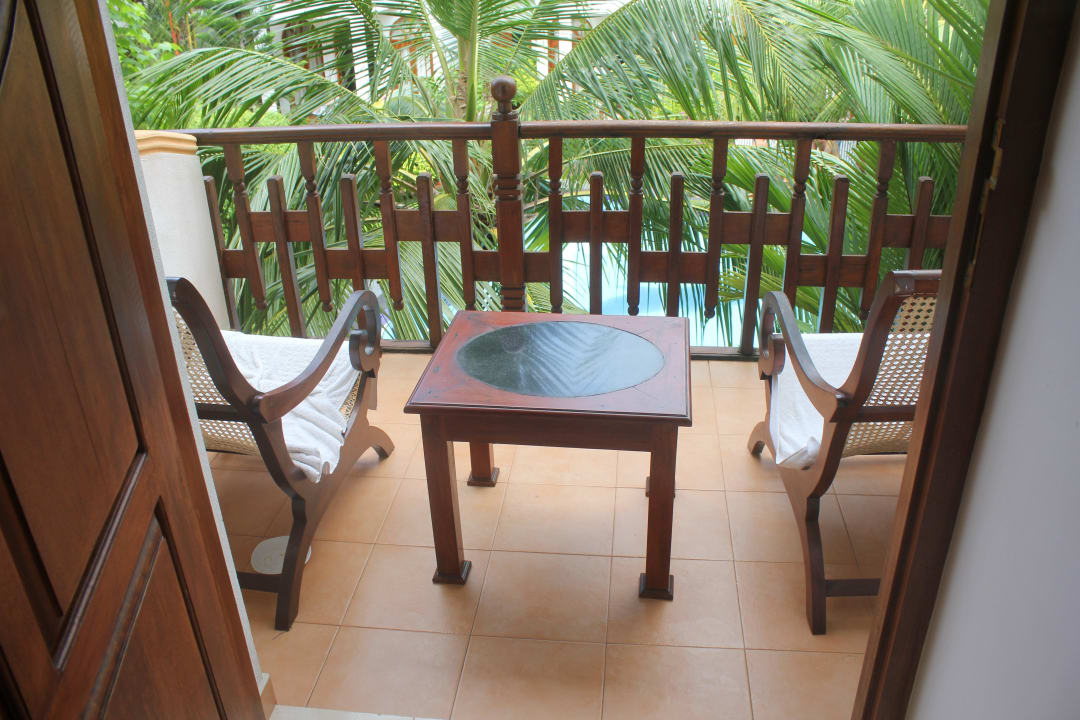 Balkon mit toller Aussicht Hotel Bentota Village