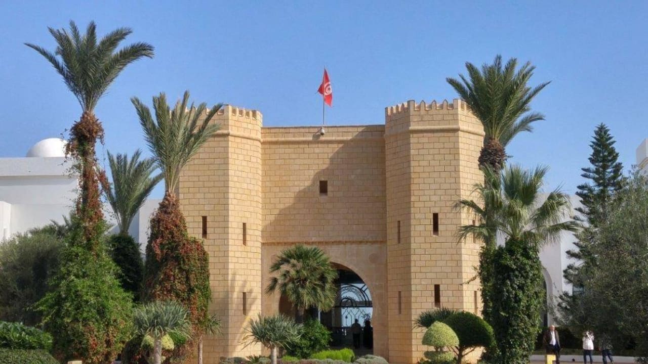 Eingangsbereich Mahdia Palace Thalasso