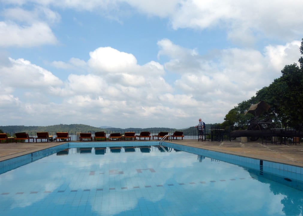 Sehr angenehm nach dem heißen Aufstieg  Hotel Royal Lotus