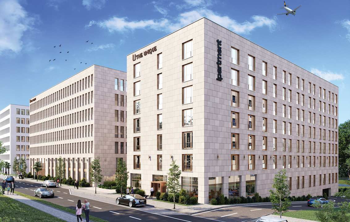 Außenansicht ipartment Berlin Airport