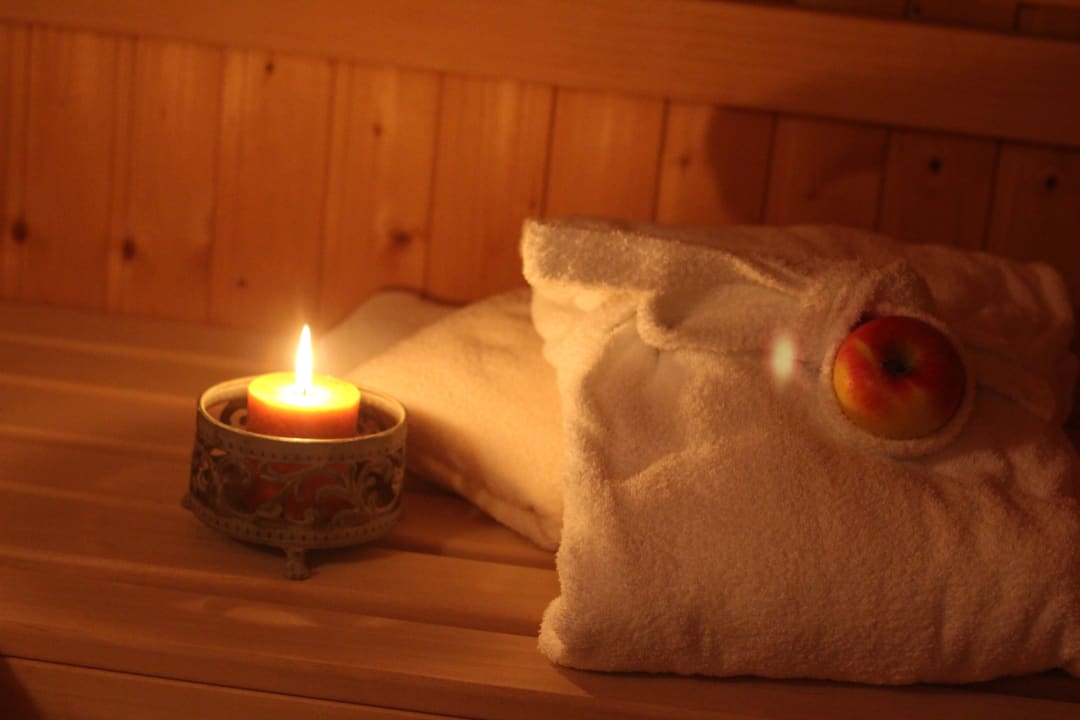 Auf Wunsch heizen wir für Sie unsere Sauna auf Gästehaus Rappenkopf