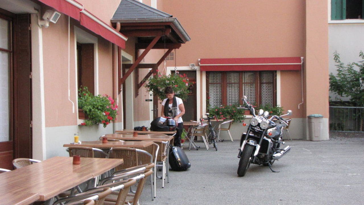 Schöner Innenhof Hotel Saint Georges