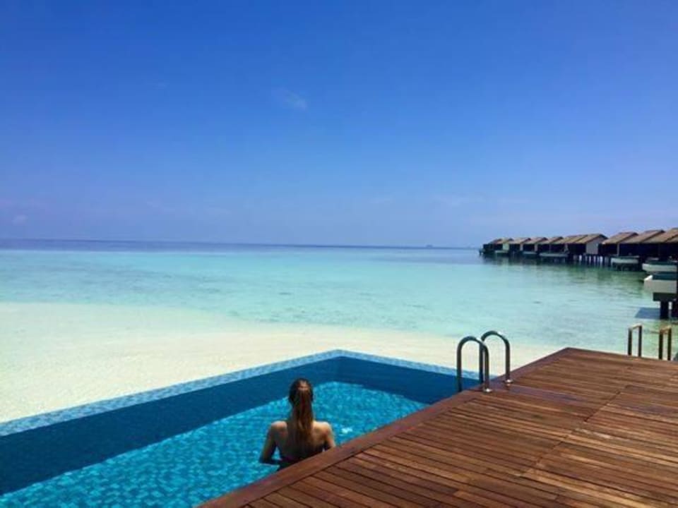 Der eigene Pool The Residence Maldives