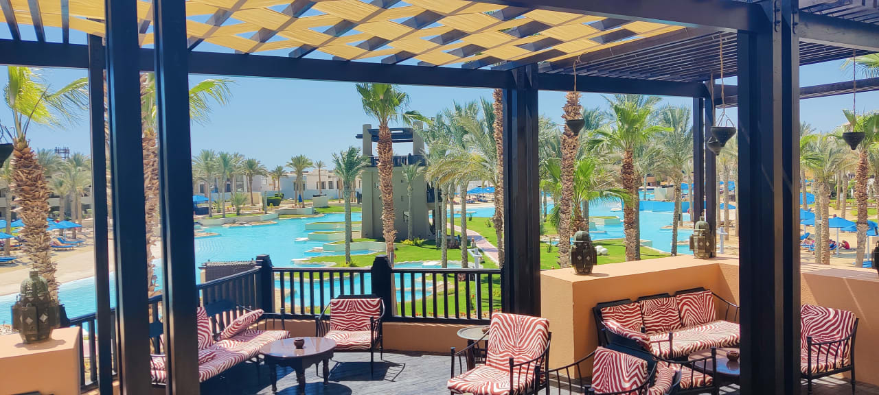 Ausblick Pickalbatros Oasis Hotel - Port Ghalib