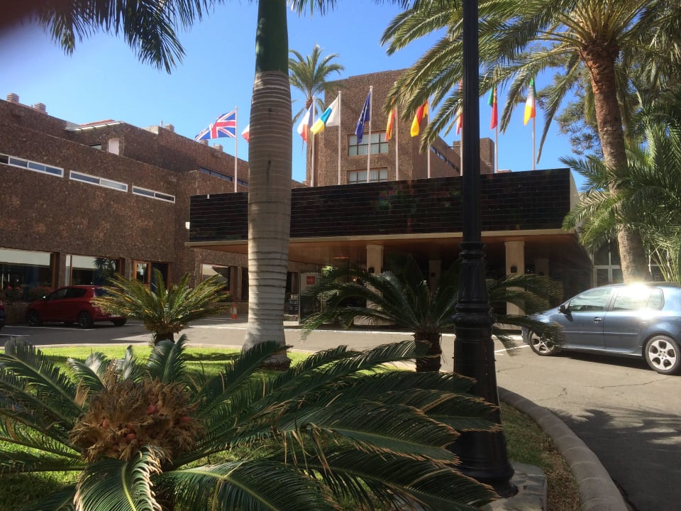 Der Eingang Hotel Riu Palace Oasis