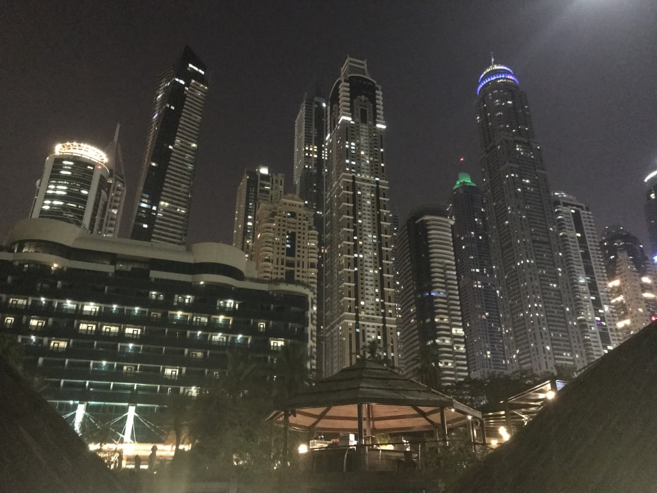 Ausblick Le Meridien Mina Seyahi Beach Resort & Waterpark