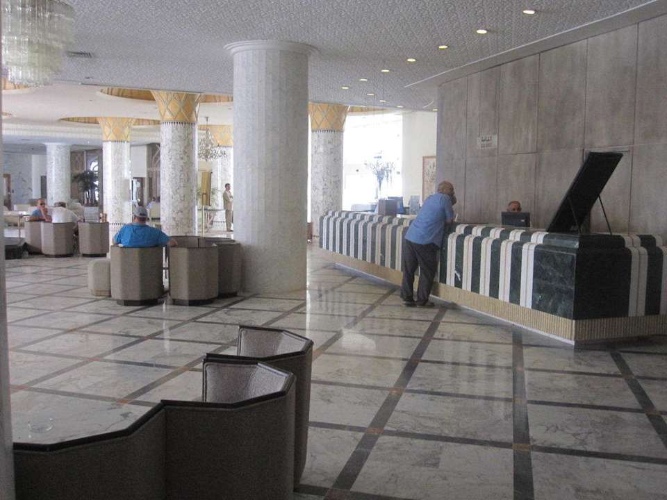 Rezeption Hotel Tej Marhaba