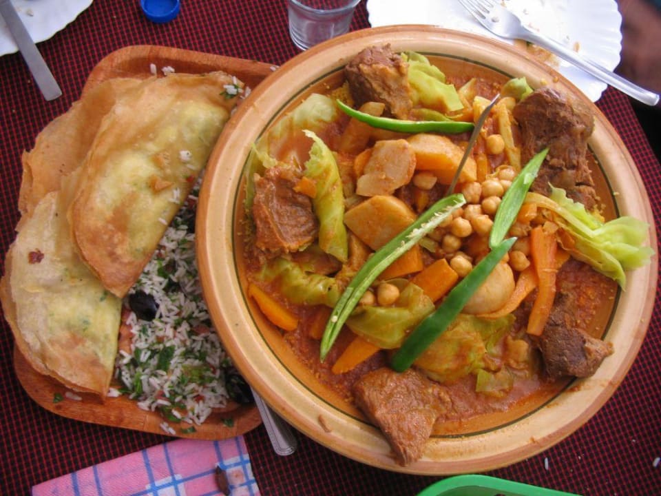 Coscous in douz Hotel Le Saharien Paradise