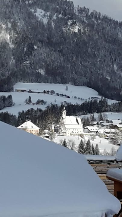 Blick auf Vorderstoder Familienbauernhof Grossgrub