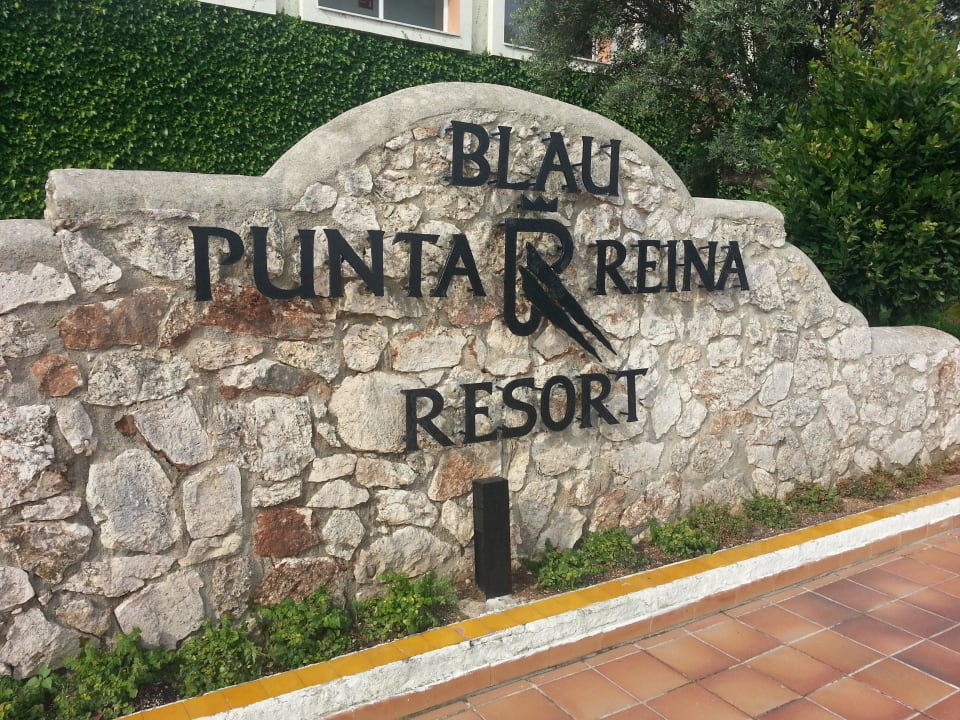 Eingang blau punta reina