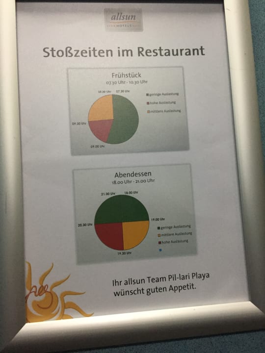 Sonstiges allsun Hotel Pil-lari Playa
