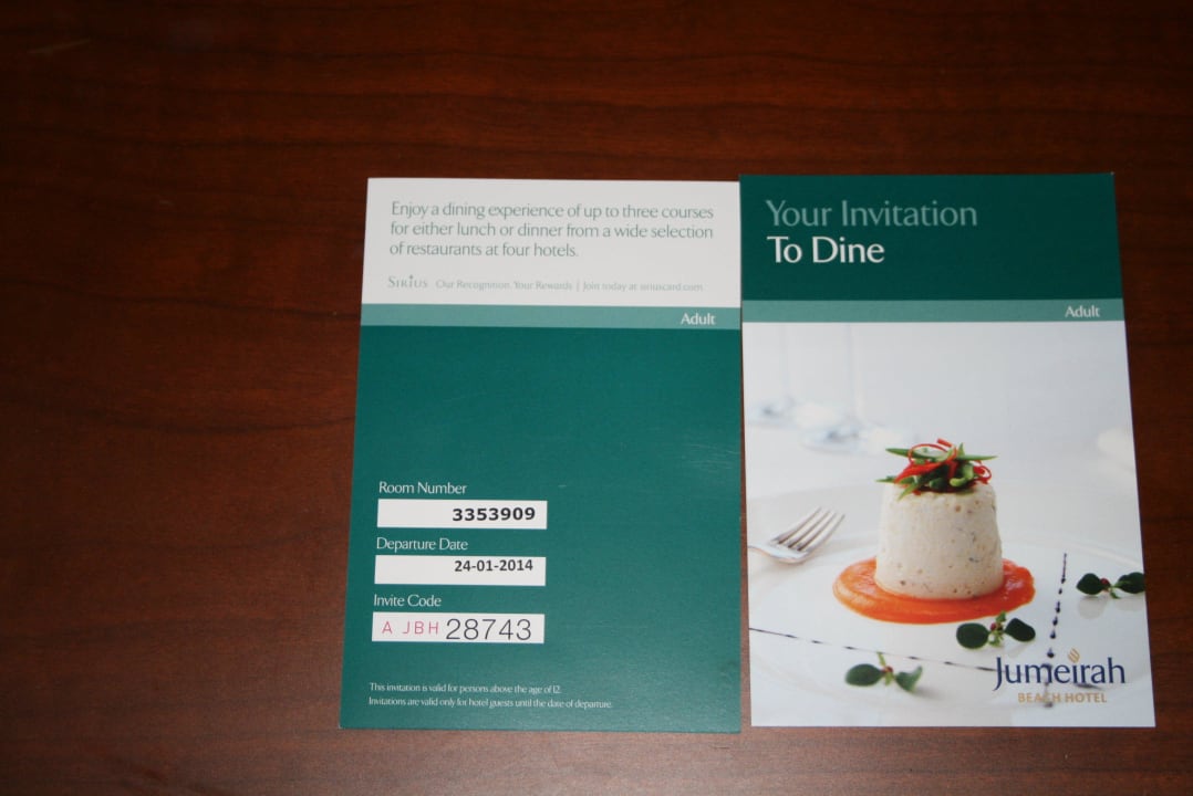 Gutscheine für HP Jumeirah Beach Hotel