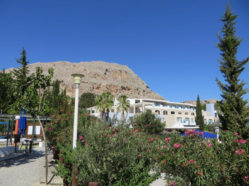 Aussicht vom Spielplatz alltoura Club Hotel Porto Angeli Beach Resort