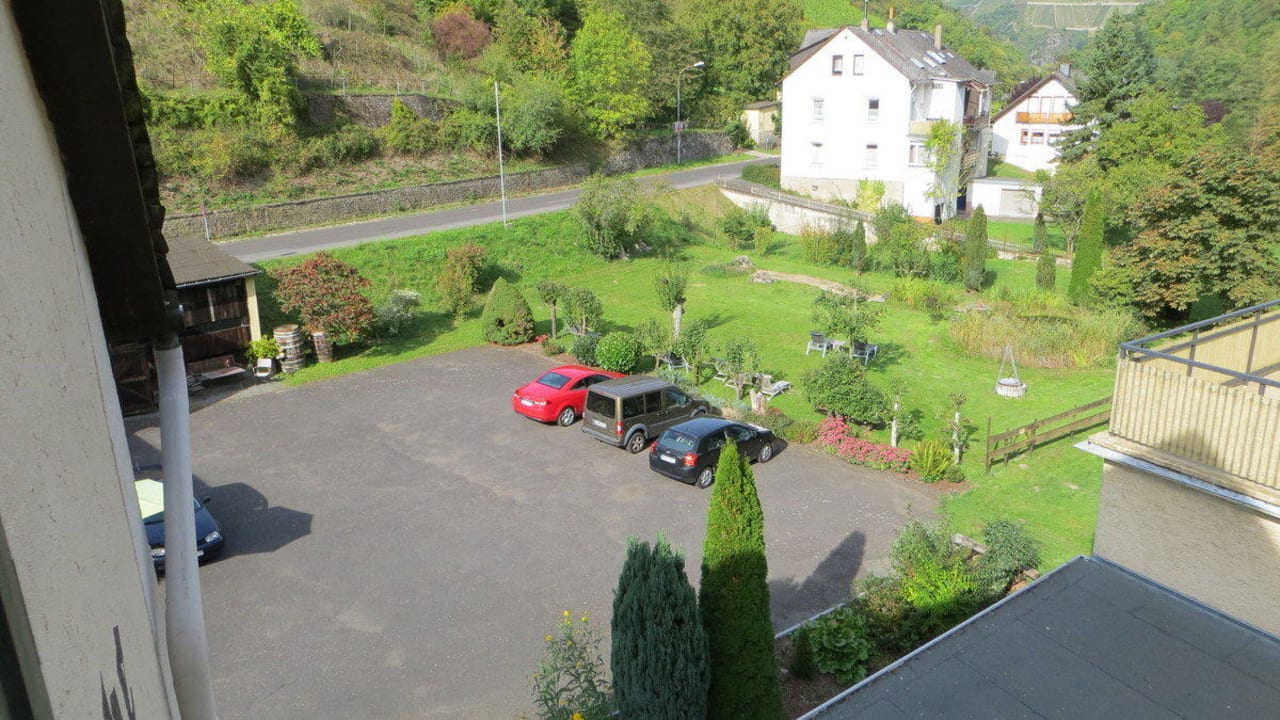 Bick vom Zimmer Gästehaus Knab's Mühlenschenke