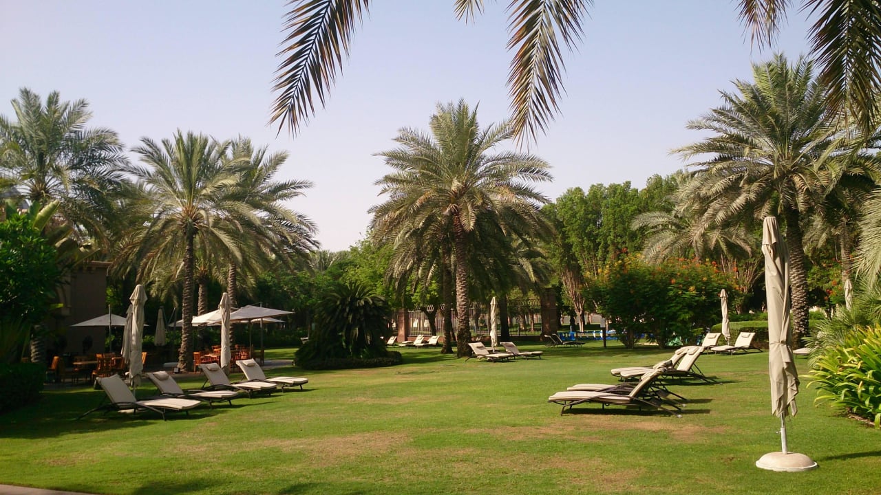Wunderschöne Gartenanlage Emirates Palace Mandarin Oriental