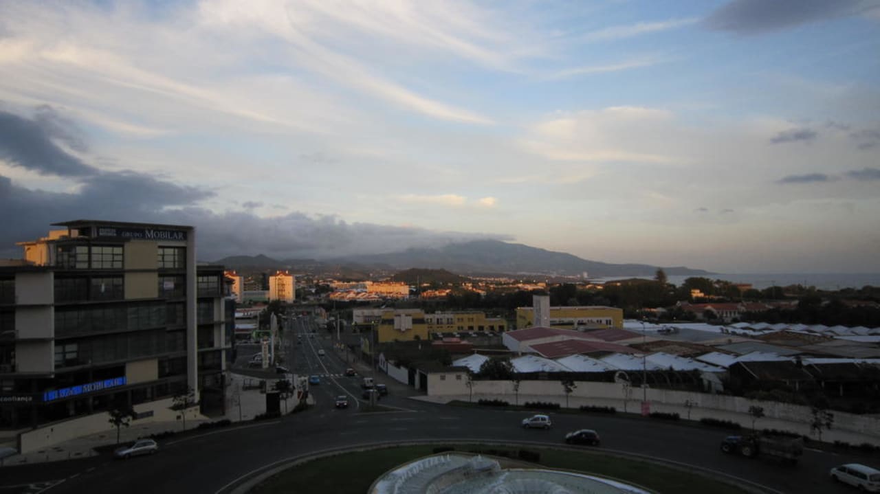 Ausblick vom unserem Doppelzimmer VIP Executive Azores Hotel