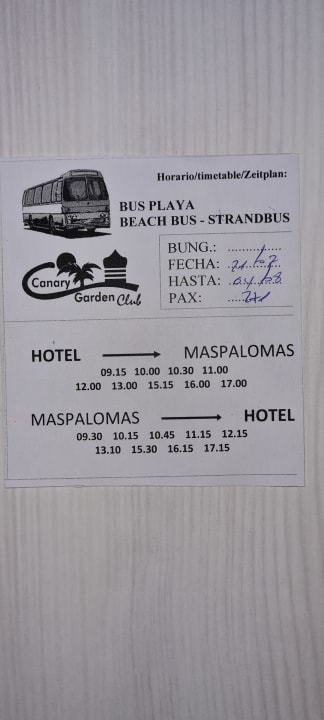 Sonstiges Canary Garden Club