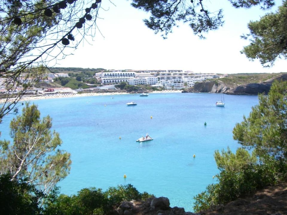Bucht mit Blick auf die Hotel-Anlage Apartments Isla Paraiso