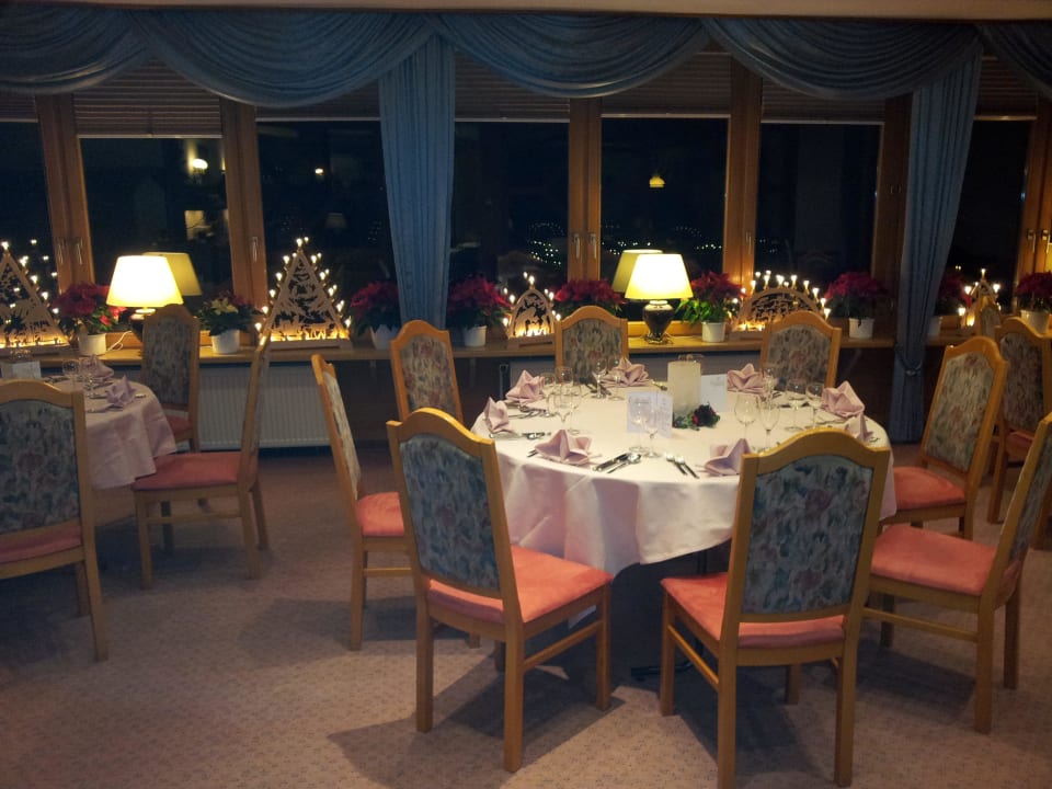 Adventstimmung im Restaurant Hotel Schwarzwald Sonnenhof