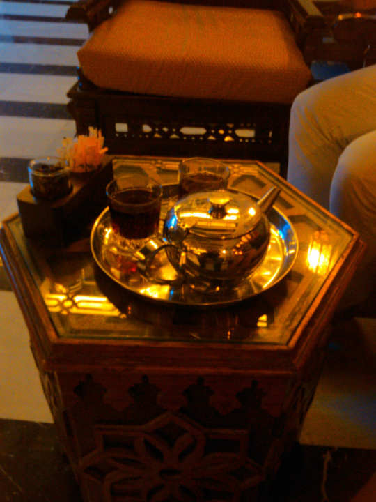 Eines der Café ´s 2 Pickalbatros Alf Leila Wa Leila Resort - Neverland Hurghada