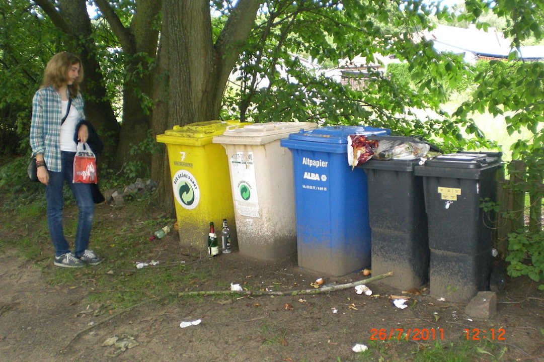 Müllprobleme Ferienwohnung Villa Romantica