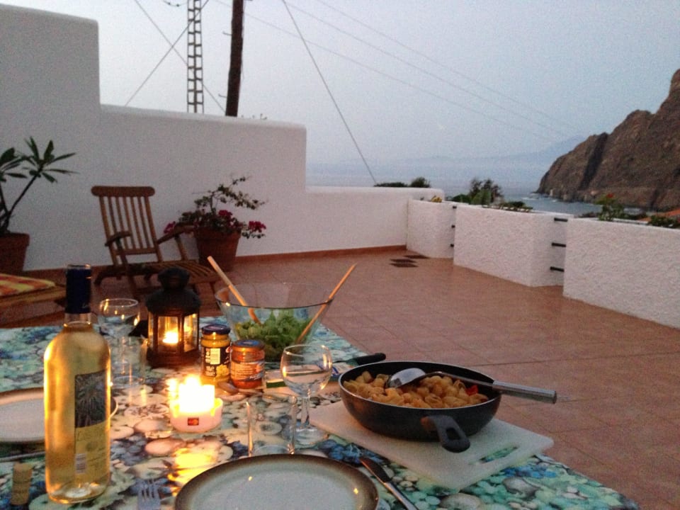 Blick in Richtung Teneriffa Finca Los Veroles