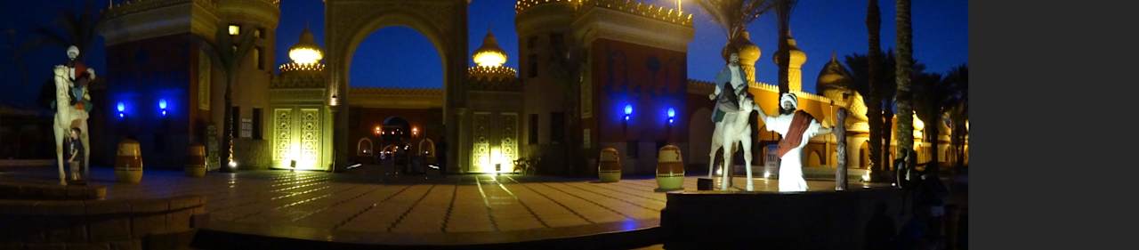 Hotel Eingang Pickalbatros Alf Leila Wa Leila Resort - Neverland Hurghada