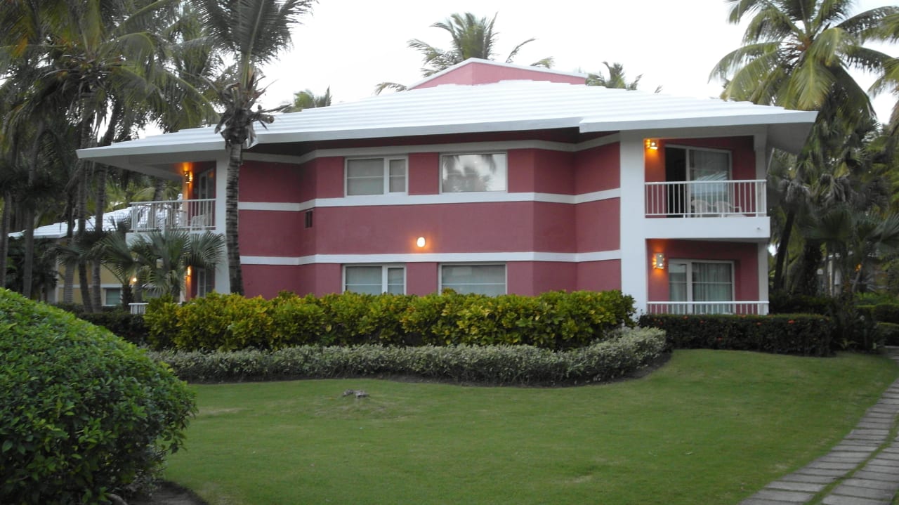 Einer der Bungalows mit 4 Wohneinheiten Grand Palladium Select Bávaro Resort & Spa