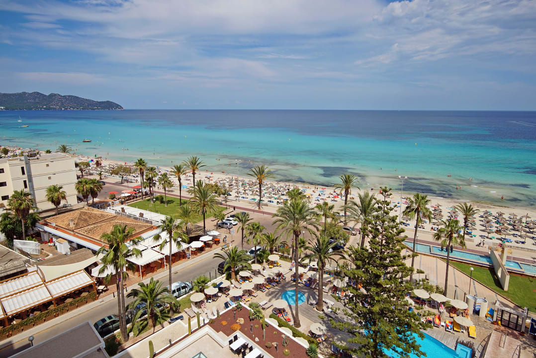 Aussicht vom Balkon CM Playa del Moro