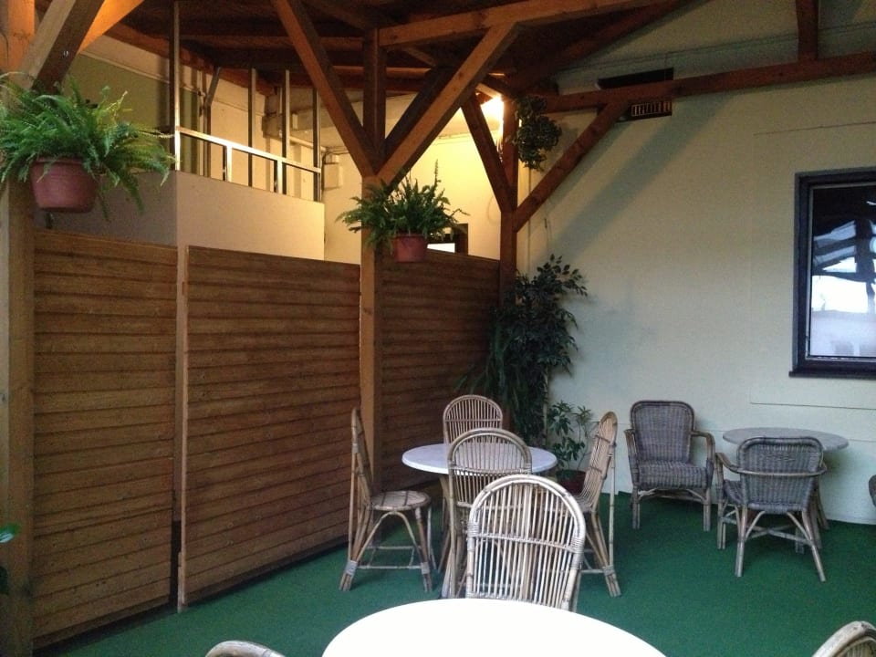 Nice new garden Hotel Merkur