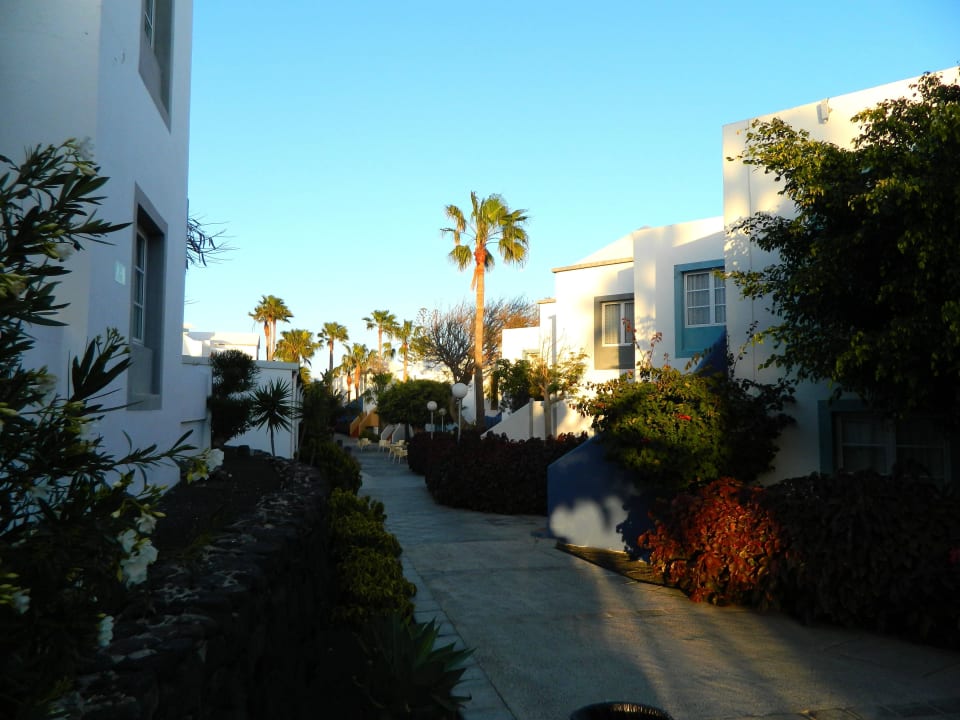 Hauptweg zum Restaurant Apartamentos LIVVO Morromar