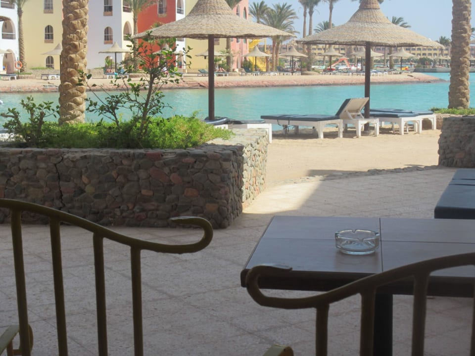 Blick von unserer Terrasse B164 Arabia Azur Resort