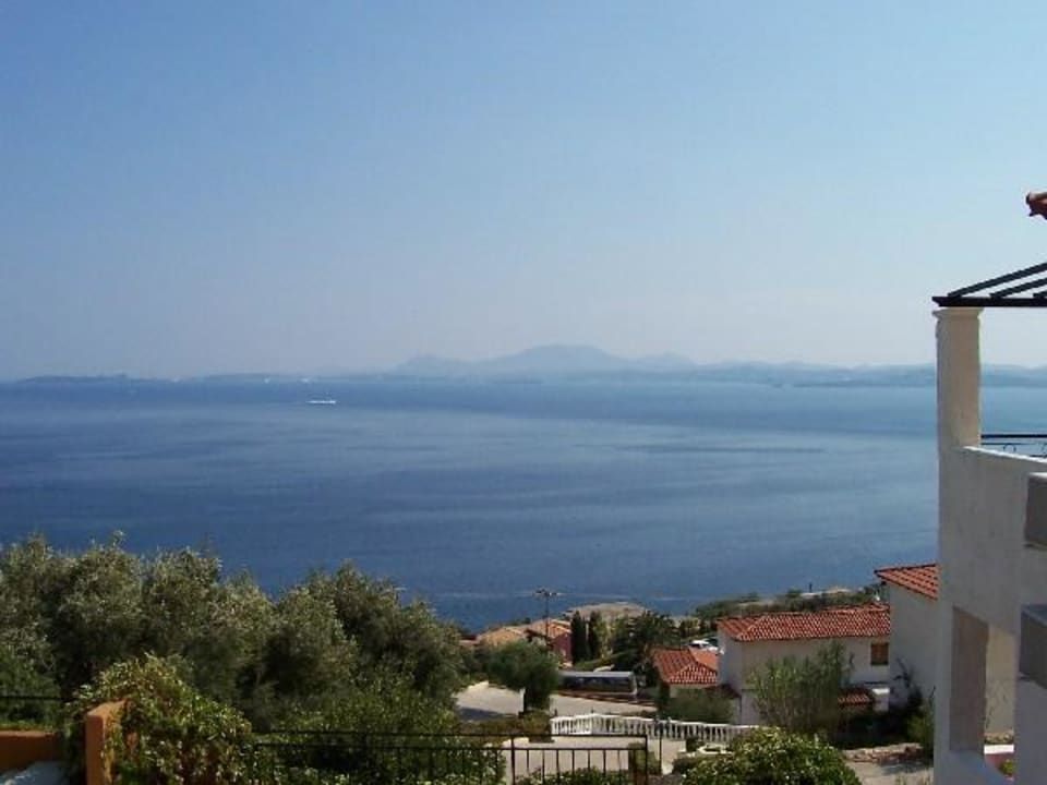 Ausblick aus dem Zimmer Hotel Pantokrator