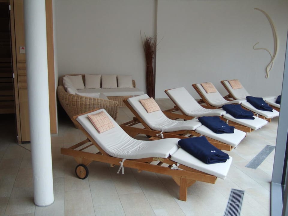 Ruhebereich in der Sauna Bodensee Naturhotel Mohren