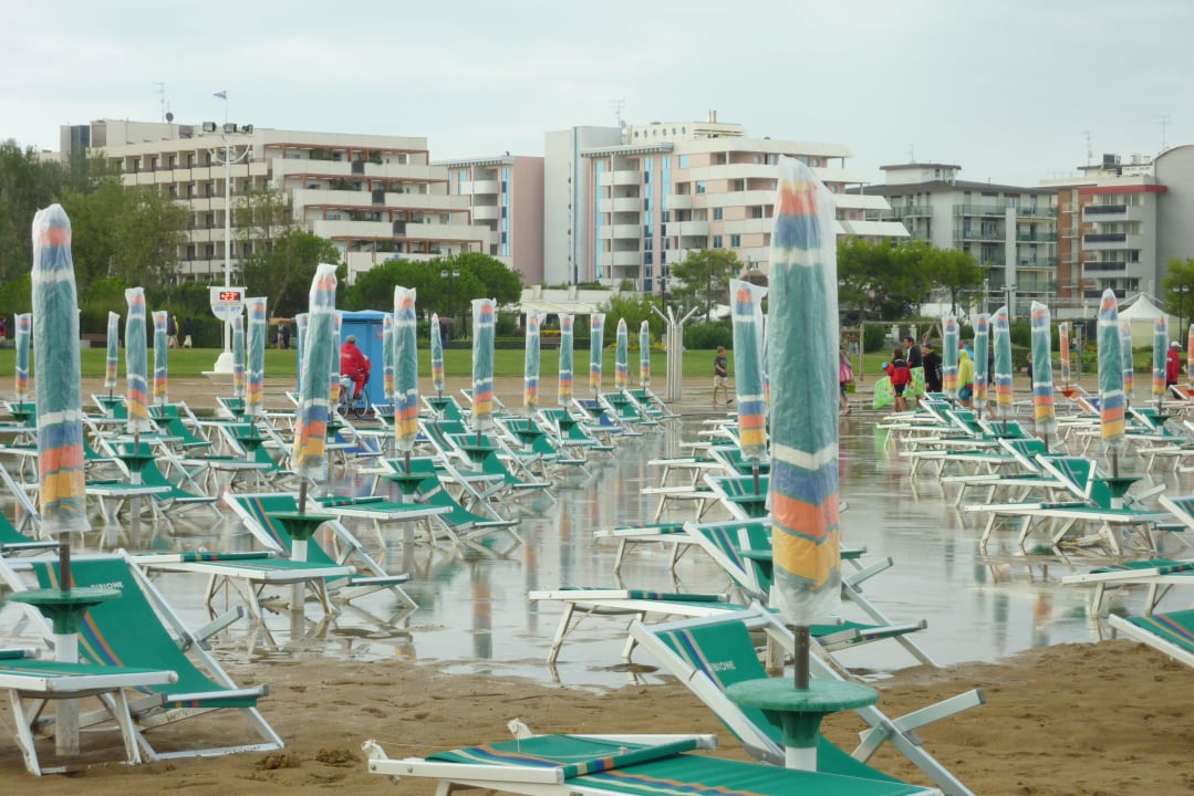 Bei Schlechtwetter steht das Wasser Tivoli