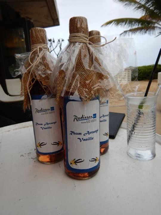 Radisson Vanilla Rum - sehr schönes Mitbringsel Radisson Blu Poste Lafayette Resort & Spa - Adults only