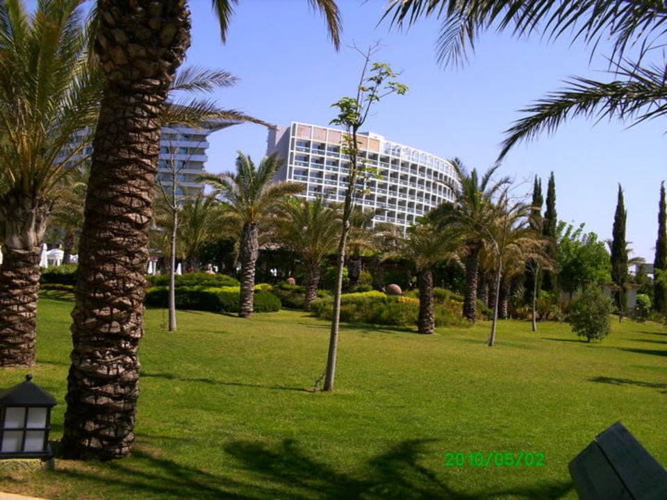 Back of hotel Royal Wings Hotel