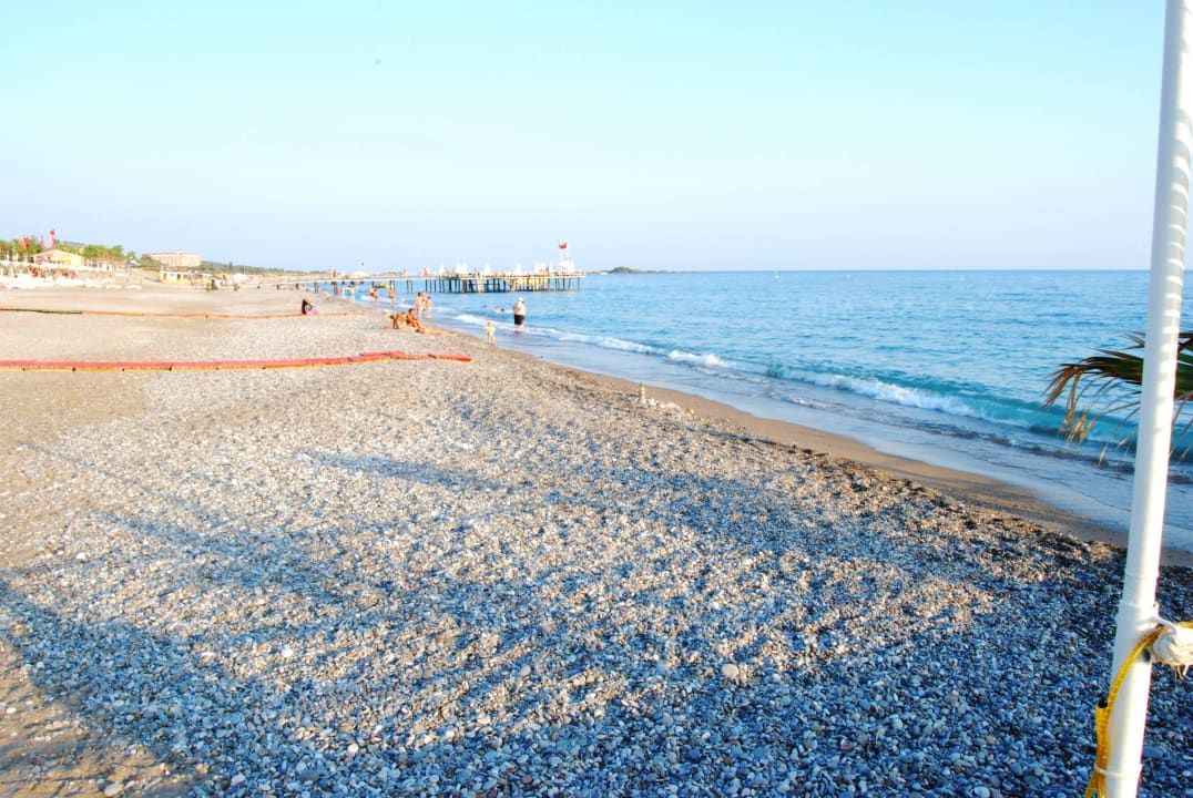 Пляж песок и галька Delphin Deluxe Resort