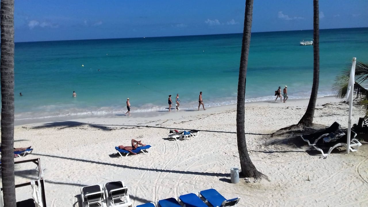Blick von unserem Zimmer Vista Sol Punta Cana