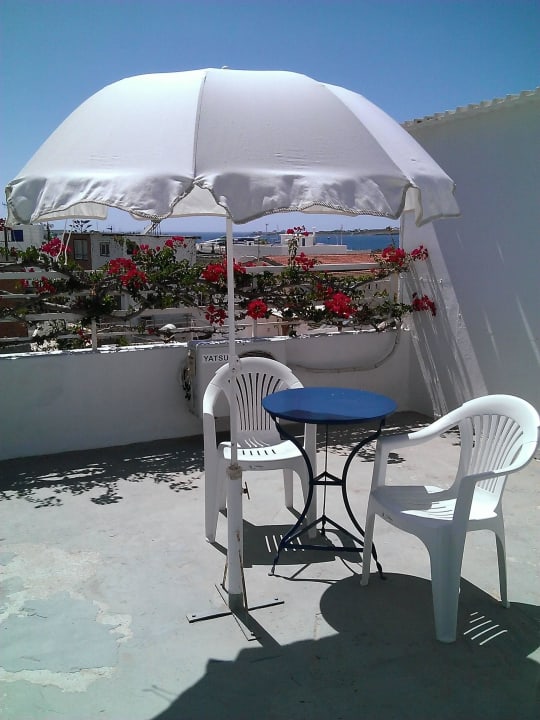 Roof terrace Pension Rena