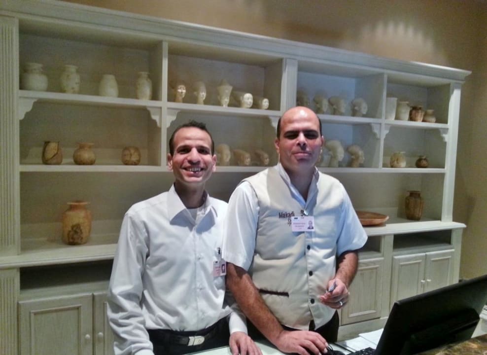 Rezeptionsmitarbeiter - sehr freundlich Makadi Spa - Adults only