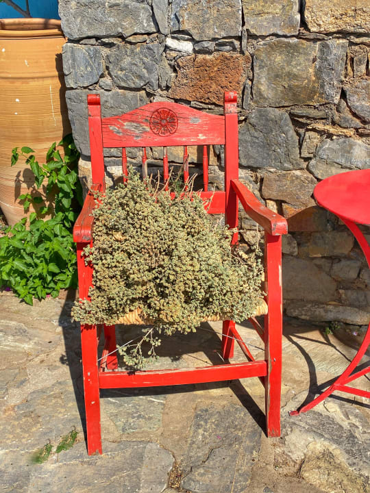 Außenansicht Arolithos Traditional Cretan Village Hotel