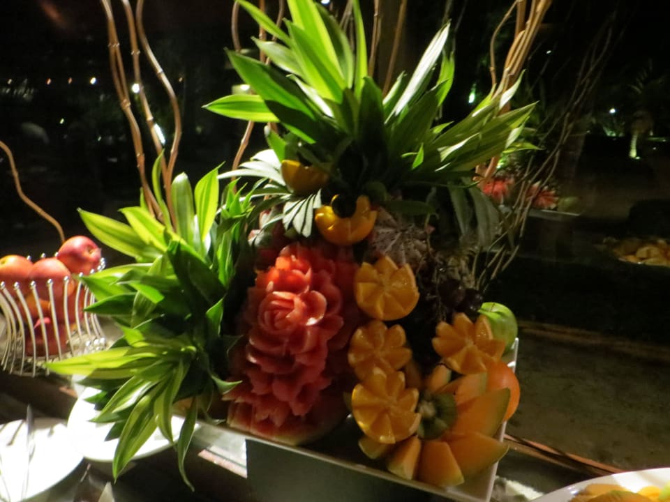 Sehr schöne Deko im Sunset Restaurant Adaaran Select Hudhuran Fushi - Premium All Inclusive