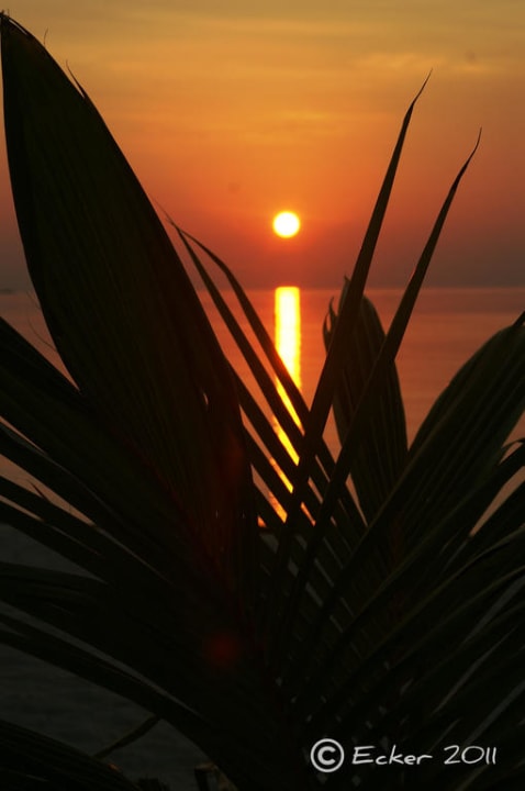 Sonnenuntergang Summer Island Maldives