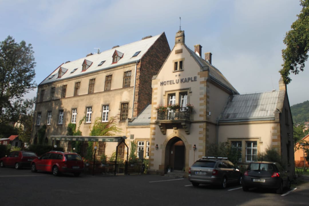 Pohled zvenčí Hotel U Kaple