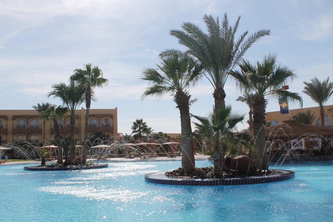 Basen przy recepcji Desert Rose