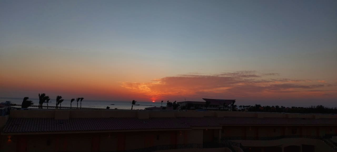 Ausblick Cleopatra Luxury Resort Makadi Bay